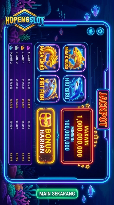 Halaman detail aplikasi dengan informasi lengkap di hopengslot